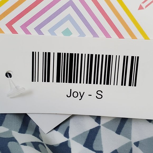 LuLaRoe Joy Gray Slate Blue White Long Duster Vest NEW NWT Size S - Picture 11 of 12